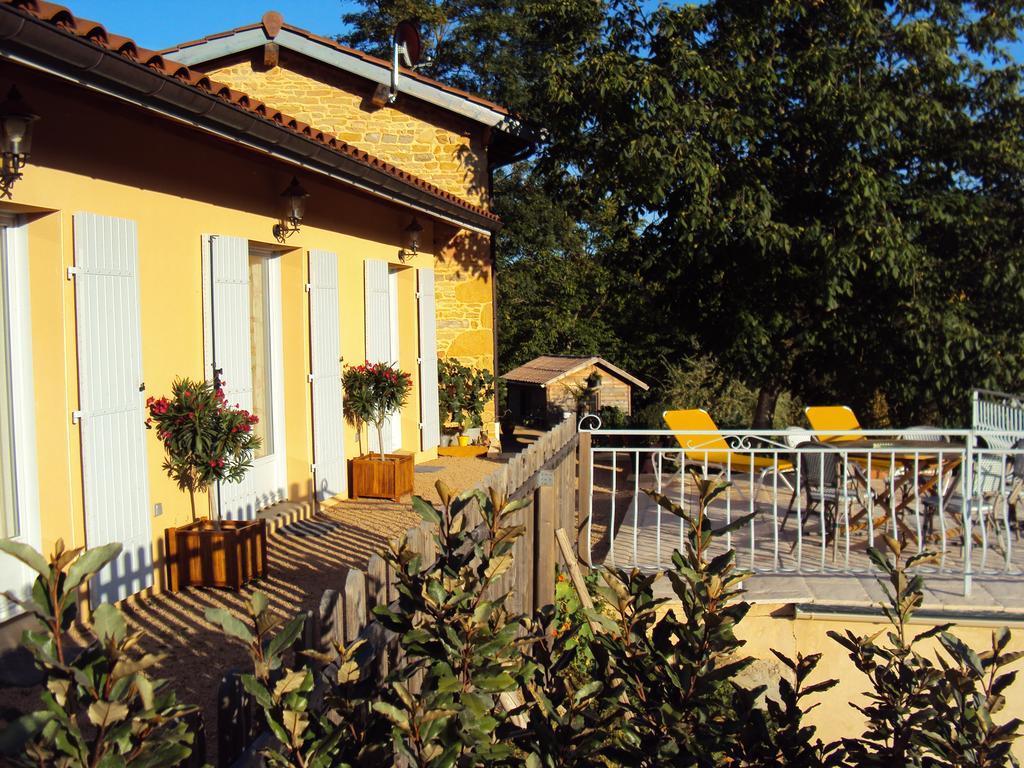 Maison D'Hotes Du Vert Vallon Bed and Breakfast Theize Exterior foto